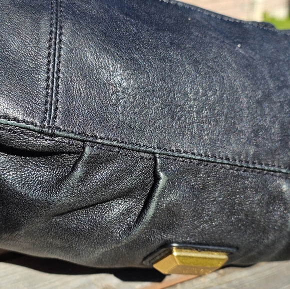 Marc by Marc Jacobs black leather hobo satchel - Picture 7 of 15